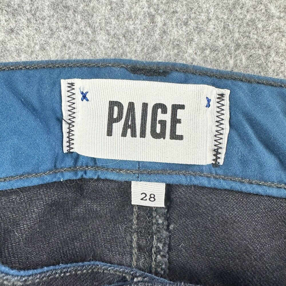 Paige Jeans Womens 28 Verdugo Ultra Skinny Dark Wash Classic City Stretch Blue* - Picture 14 of 16